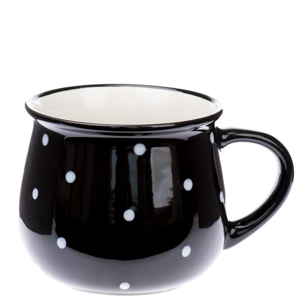 Keramický hrnek černý 770ml