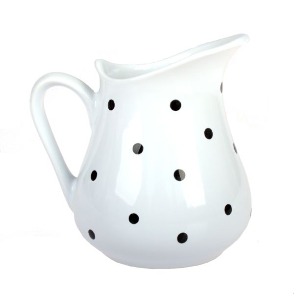 Keramický džbánek s puntíky 500 ml