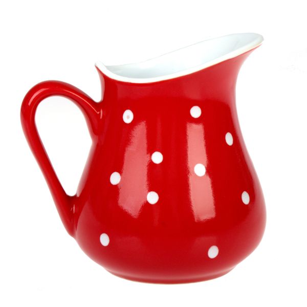 Keramický džbánek s puntíky 500 ml