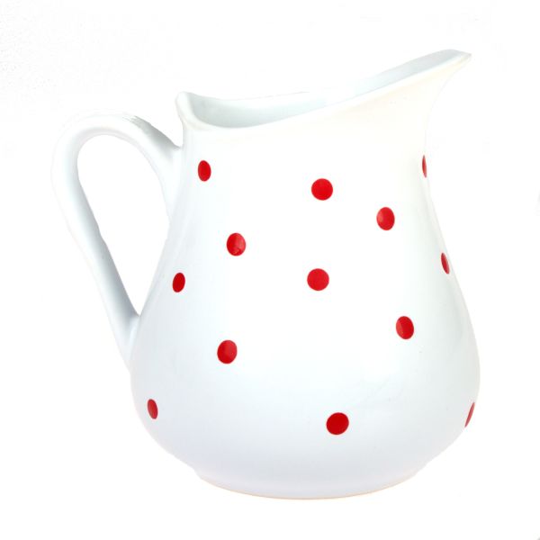 Keramický džbánek s puntíky 500 ml