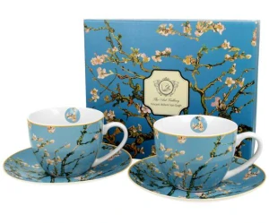 Sada porcelánových šálků 2 kusy 280 ml