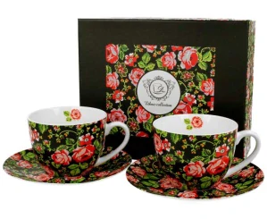 Sada porcelánových šálků 2 kusy 280 ml