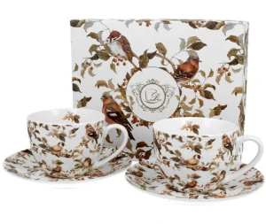 Sada porcelánových šálků 2 kusy 280 ml