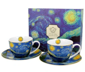 Sada porcelánových šálků 2 kusy 280 ml