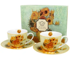 Sada porcelánových šálků 2 kusy 280 ml