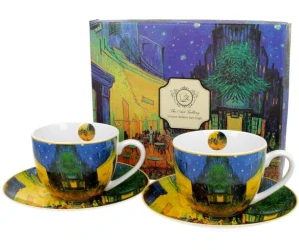 Sada porcelánových šálků 2 kusy 280 ml
