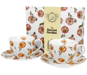 Sada porcelánových šálků 2 kusy 280 ml