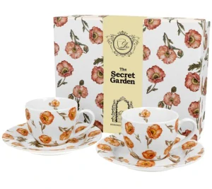 Sada porcelánových šálků 2 kusy 90 ml